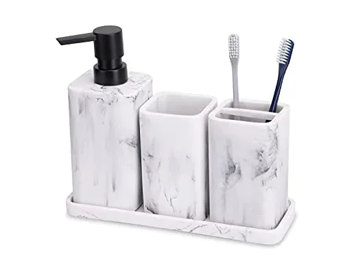 4-Piece Bathroom Accessory Set