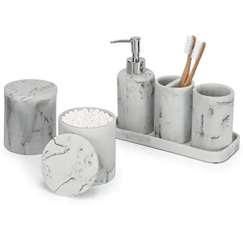 6-Piece Bathroom Accessory Set